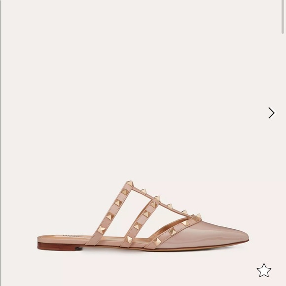 Valentino Garavani Rockstud patent-leather mule - Picture 4 of 7